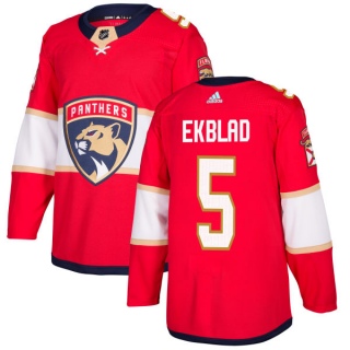 Men's Aaron Ekblad Florida Panthers Adidas Jersey - Authentic Red