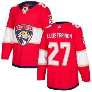 Men's Eetu Luostarinen Florida Panthers Adidas ized Home Jersey - Authentic Red
