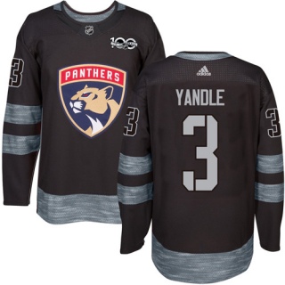 Men's Keith Yandle Florida Panthers Adidas 1917- 100th Anniversary Jersey - Authentic Black