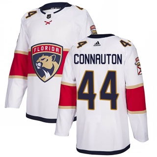 Men's Kevin Connauton Florida Panthers Adidas Away Jersey - Authentic White