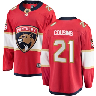 Men's Nick Cousins Florida Panthers Fanatics Branded Home Jersey - Breakaway Red