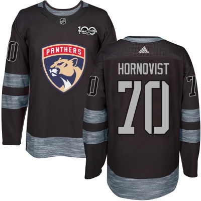 Men's Patric Hornqvist Florida Panthers 1917- 100th Anniversary Jersey - Authentic Black