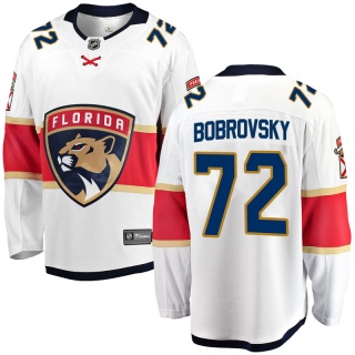 Men's Sergei Bobrovsky Florida Panthers Fanatics Branded Away Jersey - Breakaway White