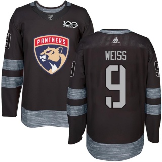 Men's Stephen Weiss Florida Panthers 1917- 100th Anniversary Jersey - Authentic Black