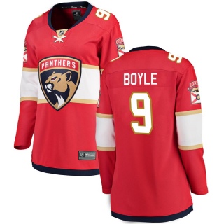 Women's Brian Boyle Florida Panthers Fanatics Branded Home Jersey - Breakaway Red