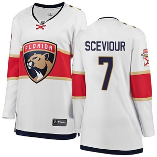 Women's Colton Sceviour Florida Panthers Fanatics Branded Away Jersey - Breakaway White
