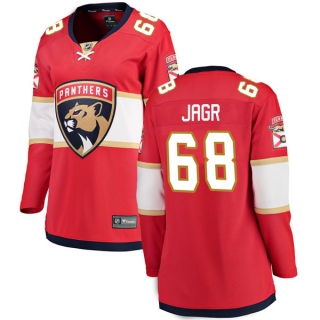 Women's Jaromir Jagr Florida Panthers Fanatics Branded Home Jersey - Breakaway Red