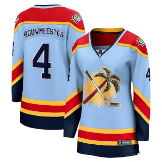 Women's Jay Bouwmeester Florida Panthers Fanatics Branded Special Edition 2.0 Jersey - Breakaway Light Blue