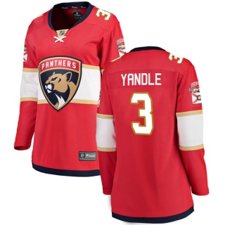 Women's Keith Yandle Florida Panthers Fanatics Branded Home Jersey - Breakaway Red