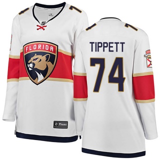 Women's Owen Tippett Florida Panthers Fanatics Branded ized Away Jersey - Breakaway White