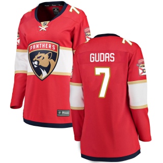 Women's Radko Gudas Florida Panthers Fanatics Branded Home Jersey - Breakaway Red