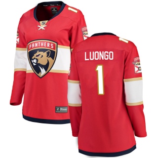 Women's Roberto Luongo Florida Panthers Fanatics Branded Home Jersey - Breakaway Red