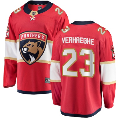 Youth Carter Verhaeghe Florida Panthers Fanatics Branded Home Jersey - Breakaway Red