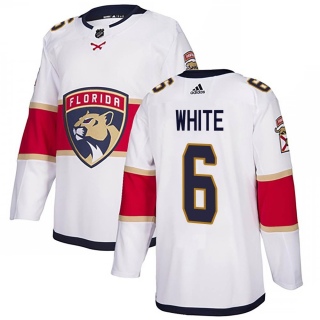 Youth Colin White Florida Panthers Adidas Away Jersey - Authentic White