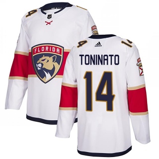 Youth Dominic Toninato Florida Panthers Adidas Away Jersey - Authentic White
