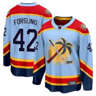 Youth Gustav Forsling Florida Panthers Fanatics Branded Special Edition 2.0 Jersey - Breakaway Light Blue