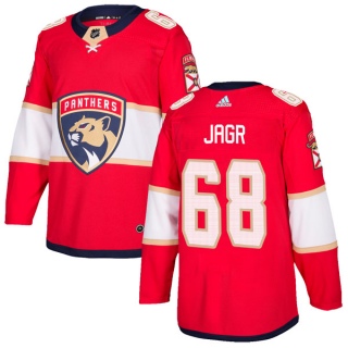 Youth Jaromir Jagr Florida Panthers Adidas Home Jersey - Authentic Red