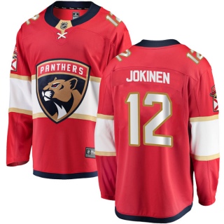 Youth Olli Jokinen Florida Panthers Fanatics Branded Home Jersey - Breakaway Red