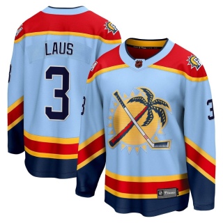 Youth Paul Laus Florida Panthers Fanatics Branded Special Edition 2.0 Jersey - Breakaway Light Blue