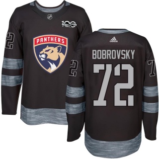 Youth Sergei Bobrovsky Florida Panthers 1917- 100th Anniversary Jersey - Authentic Black