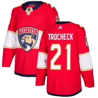 Youth Vincent Trocheck Florida Panthers Adidas Home Jersey - Authentic Red